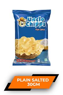 Uncle Chips Plain Salted 30gm