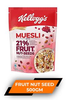 Kelloggs Muesli Fruit And Nut 500gm