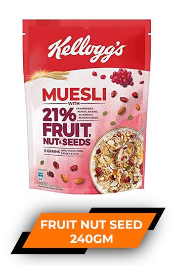Kelloggs Muesli Fruit And Nut 240gm