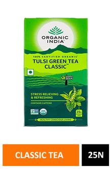 Organic India Tulsi Green Tea Classic 25n