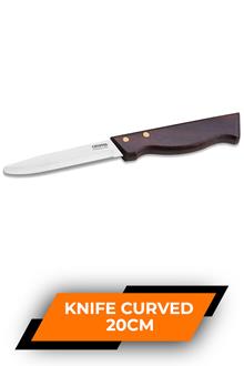 Crystal Kitchen Knife Curved 20cm Cl023