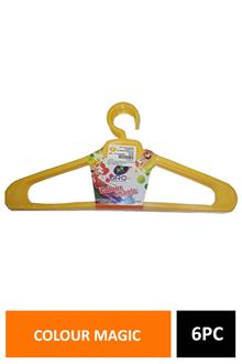 Uro Colour Magic Hanger 6pc