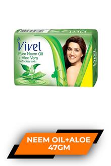 Vivel Neem Oil+aloe Soap 47gm