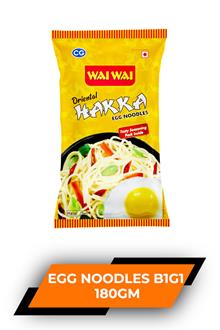 Wai Wai Hakka Egg Noodles B1g1 180gm
