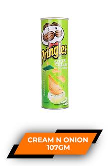 Pringles Cream N Onion 107gm