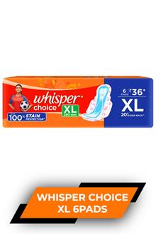 Whisper Choice Xl 6pads