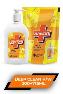 Savlon Deep Clean H/w 200ml+175ml