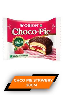 Orion Choco Pie Strawberry 28gm