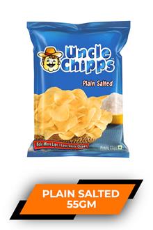 Uncle Chips Plain Salted 55gm