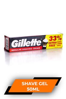 Gillette Shaving Cream Regular 93.1gm