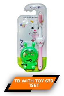 Kids Tooth Brush With Toy 670