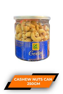 Geeta Cashew Nuts Can 250gm