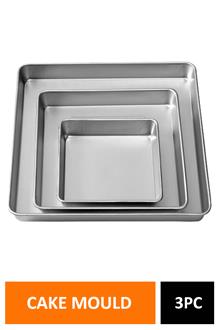 Cake Mould Square Set Of 3