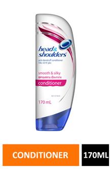 H&s Smooth & Silky Conditioner 170ml