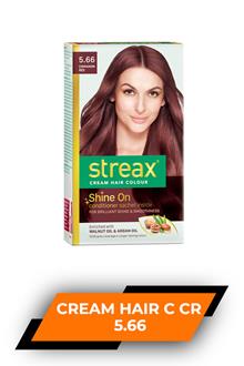 Streax Cream Hair Colour Cinnamon Red 5.66