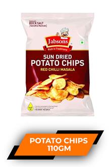 Jabsons Potato Chips Red Chilli 110gm