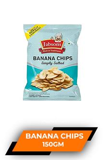 Jabsons Banana Chips Salted 150gm