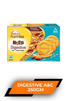 Sunfeast Nuts Digestive A&c 250gm