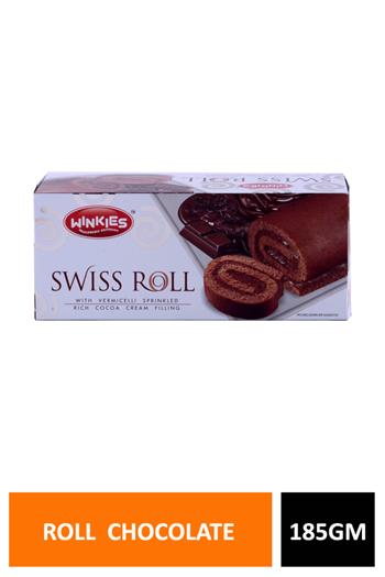 Winkies Swiss Roll Chocolate 175gm