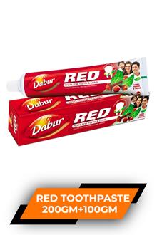 Dabur Red Toothpaste 200gm +100gm