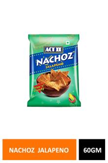 Act Ii Nachoz Jalapeno 60gm