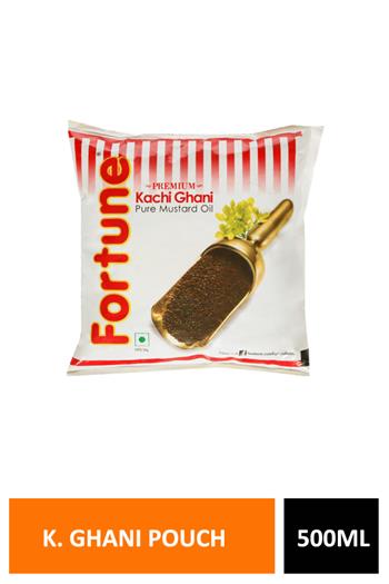 Fortune K Ghani Mustard Oil Pouch 500ml