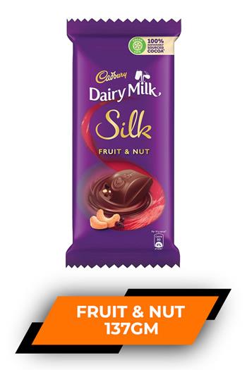 Cadbury Silk Fruit & Nut 137gm