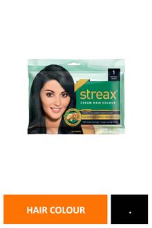 Streax Cream Hair Colour 1 Black