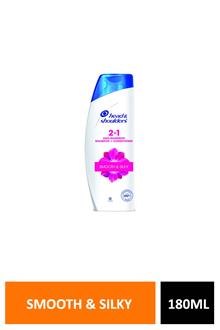 H&s Smooth & Silky 180ml