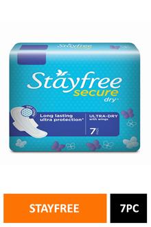 Stayfree Secure Dry Cover 7 Pads
