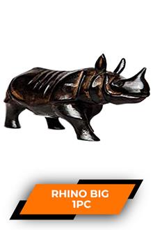 Wooden Rhino Big