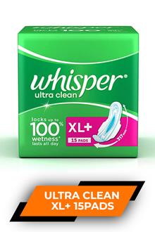 Whisper Ultra Clean Xl+ 15p