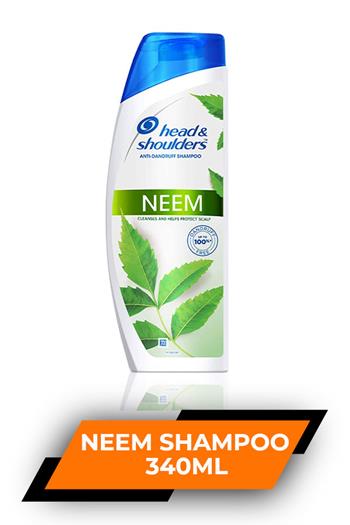 H&s Neem Shampoo 340ml