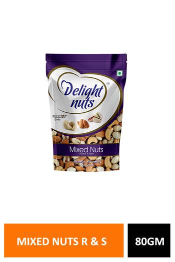 D Nuts Mixed R & Salted 80gm
