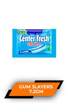 Center Fresh Gum 3layers 7.2gm