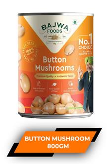 Bajwa Foods Button Mushroom 800gm