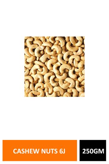 Cashew Nuts 6j 250gm