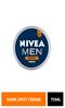 NIVEA MENS CREME DARK SPOT  75ML