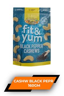 Tulsi Roasted Cashews Black Pepper 160gm