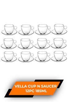 Treo Vella Cup N Saucer Set Of 12 185ml
