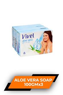 Vivel Aloe Vera Soap 100gmx3