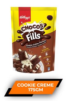 Kelloggs Chocos Fills Cookie Creme 175gm