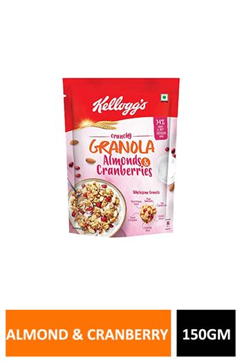 Kelloggs Granola Almond & Cranberry 150gm