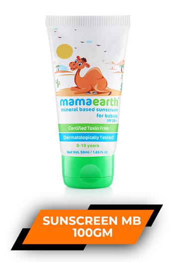 Mamaearth Baby Sunscreen Mb 100gm