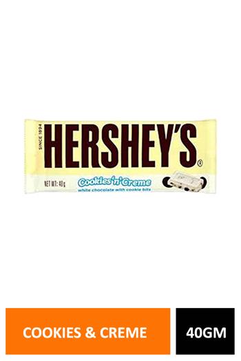 Hersheys Cookies & Cream 40gm