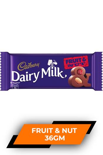 Cadbury Fruit & Nut 36gm