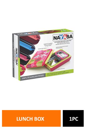 Nayasa NotE-Book Lunch Box Dlx Np982