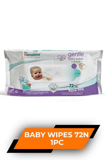 Himalaya Baby Wipes 72n