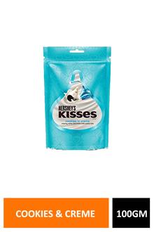 Hersheys Kisses Cookies & Creme 100.8gm