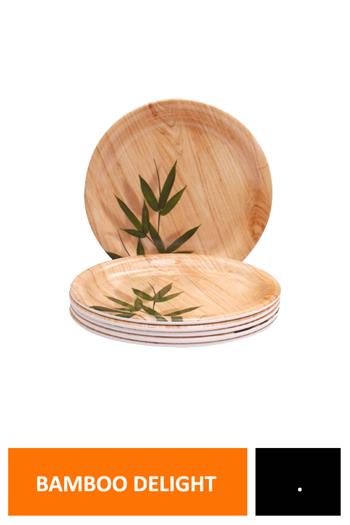Servewell Plate (r) Bamboo Delight 6pcs